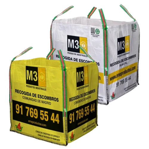 Sacas M3 gestión rcd Madrid