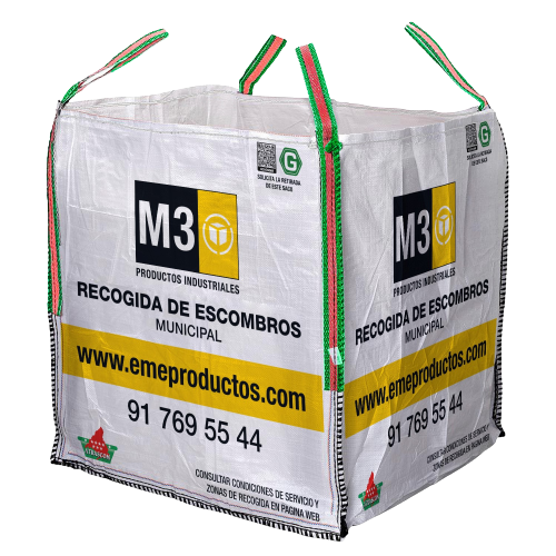 Sacas M3 municipal gestión rcd Madrid
